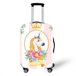 housse valise licorne princesse
