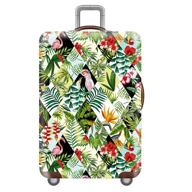 housse pour valise nature art