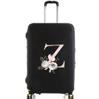 housse de valise pink flower letter z