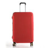 housse de valise rouge