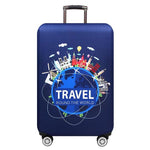 housse valise travel round the world