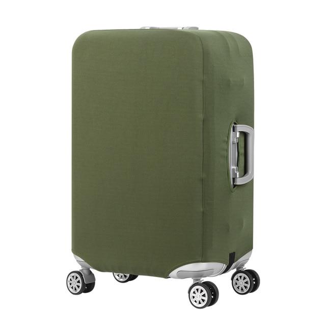 housse protection valise kaki travelbasics