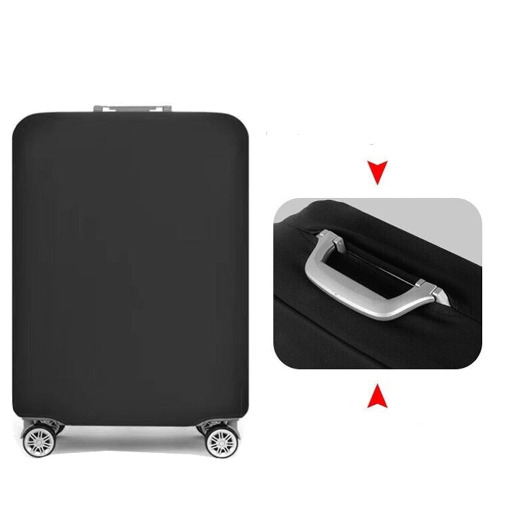 housses a valise voyage personnalisée initiale dorée