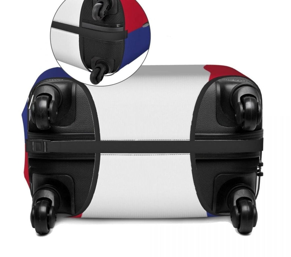 housse protection valise drapeau de la france