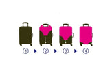 housse protection valise lets go travel de voyage