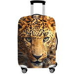 housse protege valise leopard