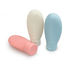 kits voyage set de douche 3 flacons