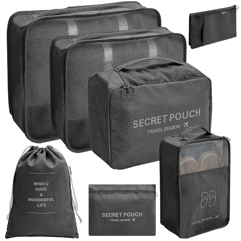 organisateur de valise travel season 7 pochettes