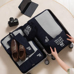 sac organisateur voyage valise packing cubes 6