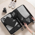 organisateur voyage valise 6 packing cubes