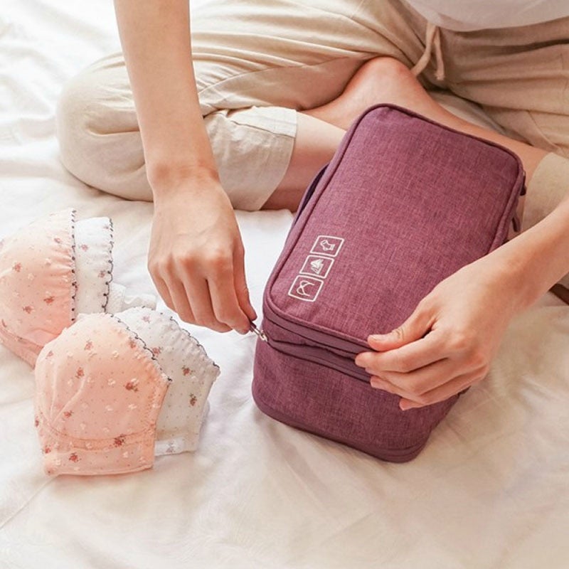pochette voyage pour sous-vetement travelbasics