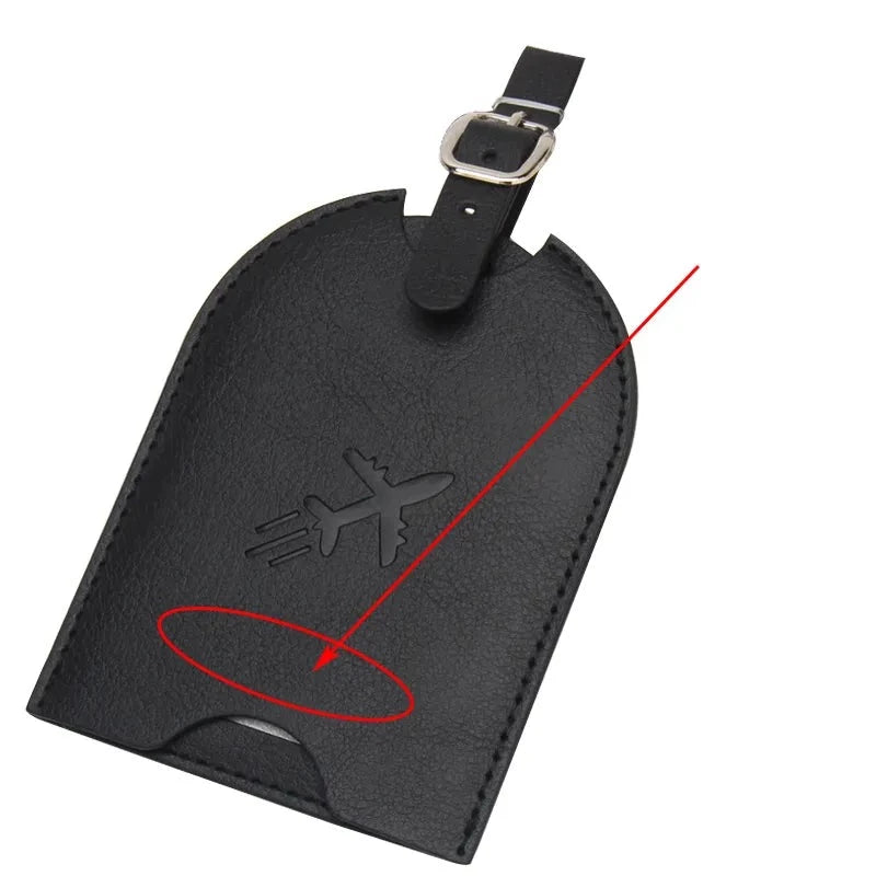 porte etiquette bagage personnalisée avion