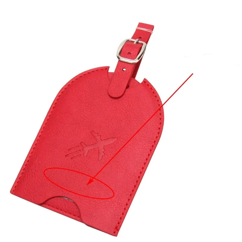 Lot De 2 étiquettes Bagage En Silicone Souple Motif Papillon - Étui PVC Transparent, Cartes Vierges - Pour Valise, Sac à Dos, Voyage - 9