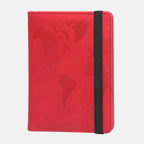portefeuille passeport voyage carte du monde anti rfid