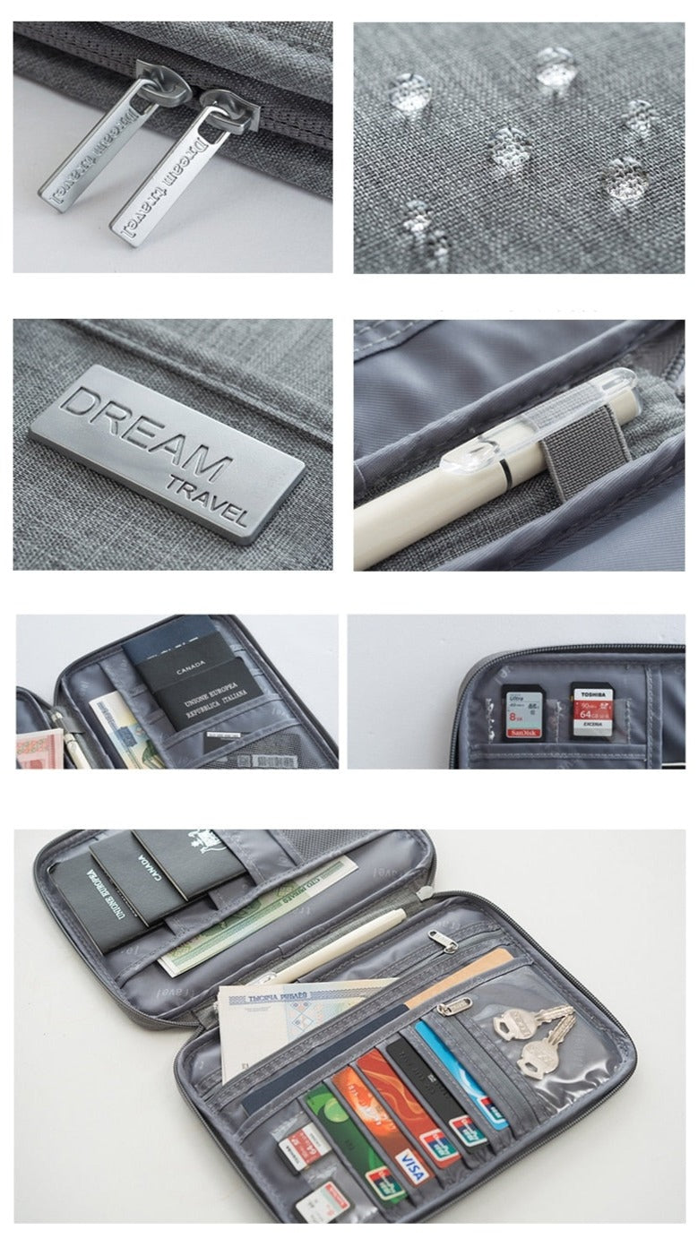 Portefeuille de voyage - Shopping Voyage Portefeuille de voyage - Shopping Voyage