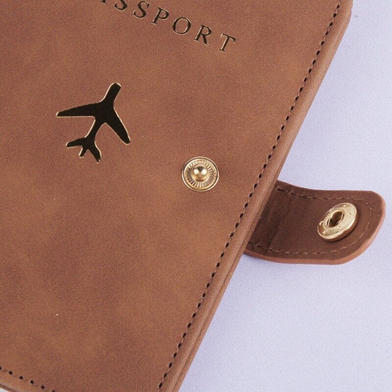 protege passeport avion portefeuille voyage 