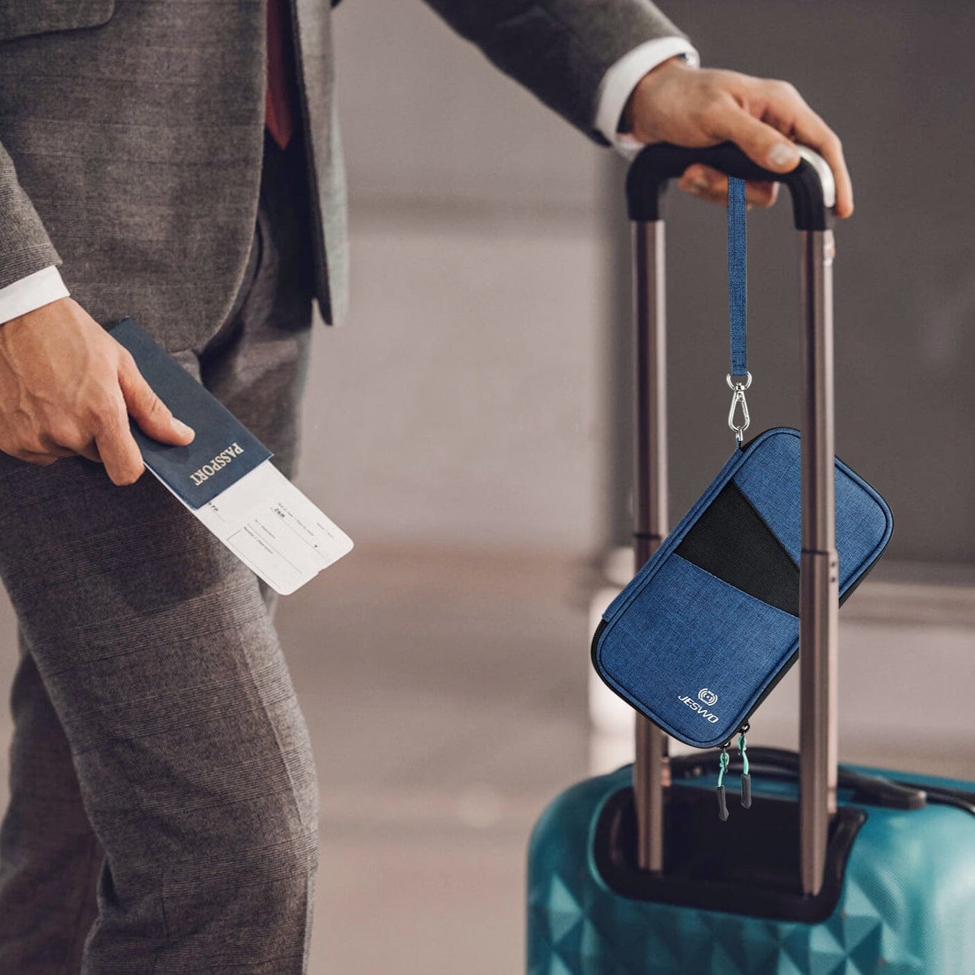 portefeuille voyage familial document