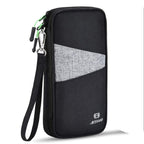 portefeuille de voyage familial noir