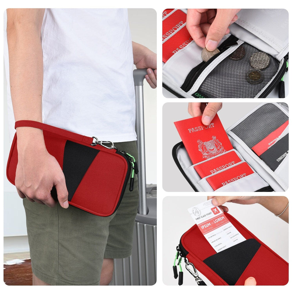 portefeuille voyage familial