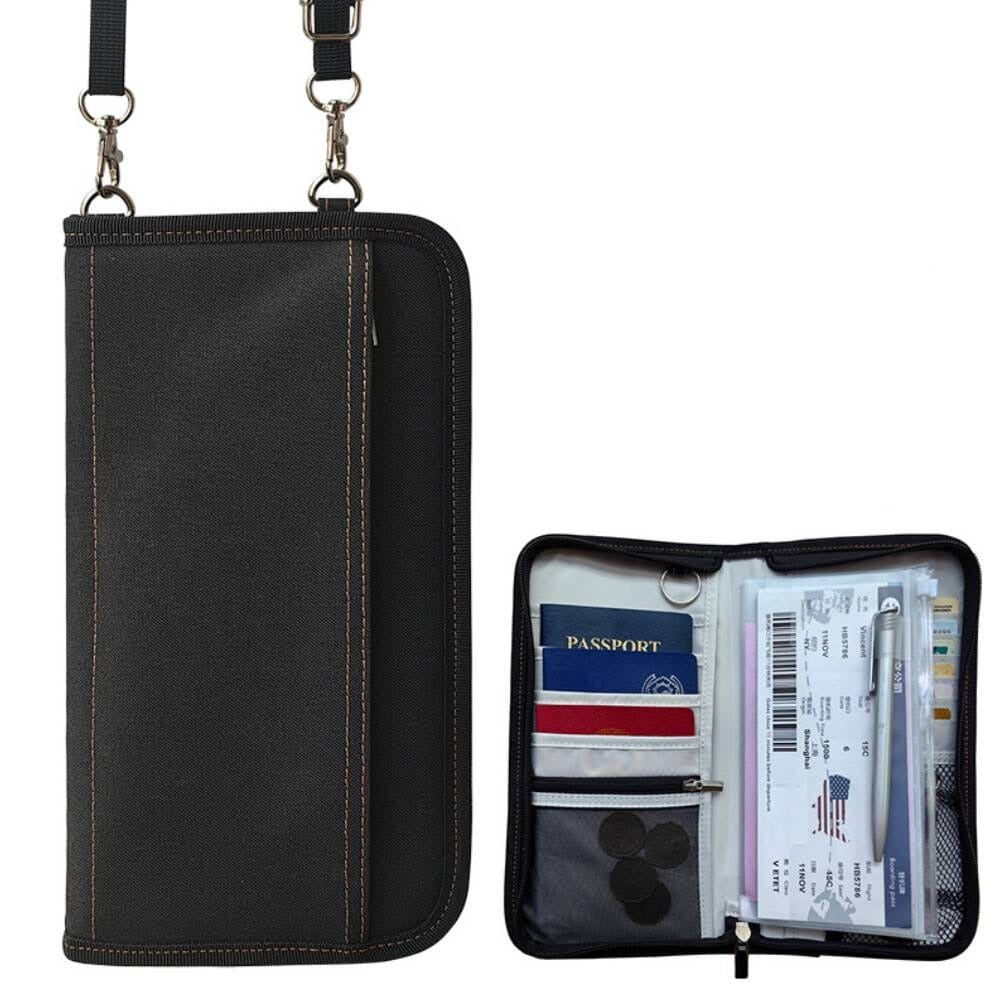 portefeuille de voyage organisateur cou