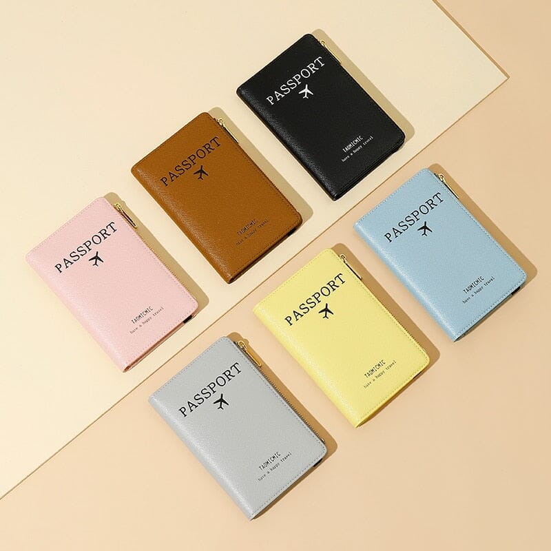 portefeuilles de voyage protection passeport avion rfid