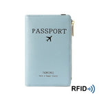 portefeuille a voyage passeport protection avion rfid