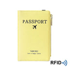 portefeuille pour voyage passeport protection avion rfid