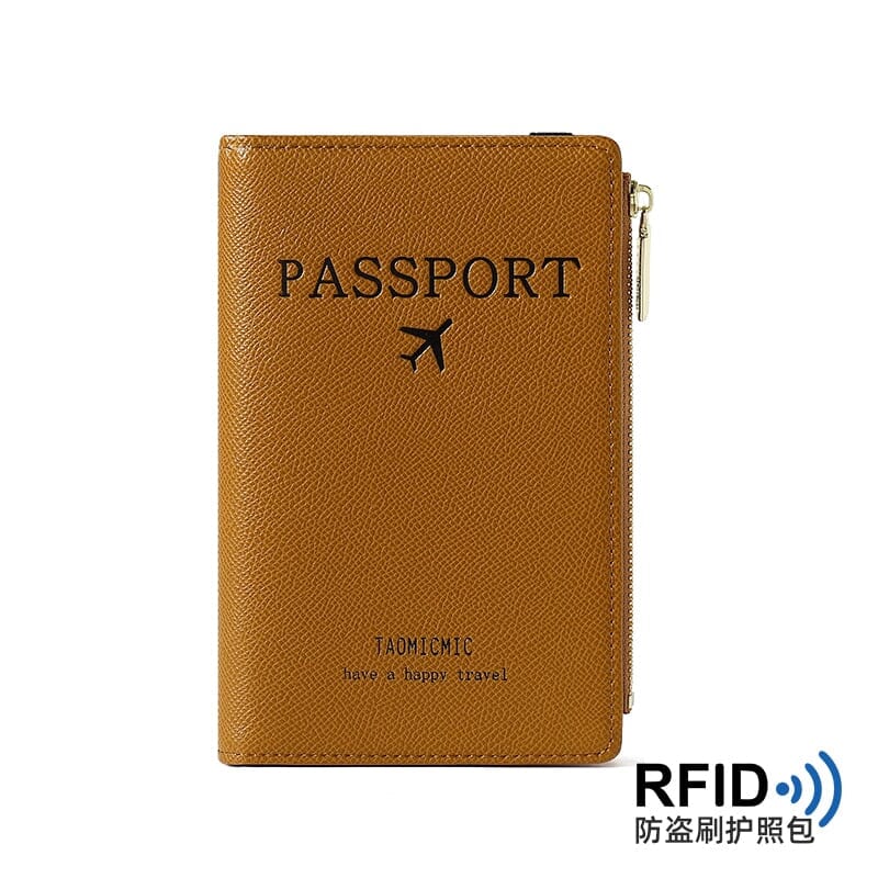 portefeuille avion voyage protection passeport rfid