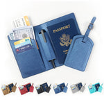 portefeuille voyage étiquette valise personnalisé ensemble