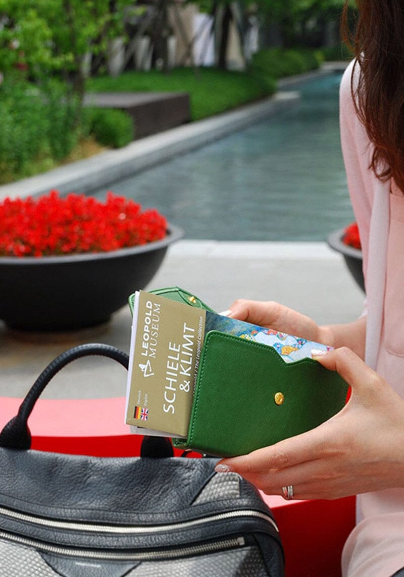 portefeuille anti rfid voyage pour femme grande pochette