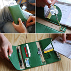 grande pochette portefeuille anti rfid voyage femme