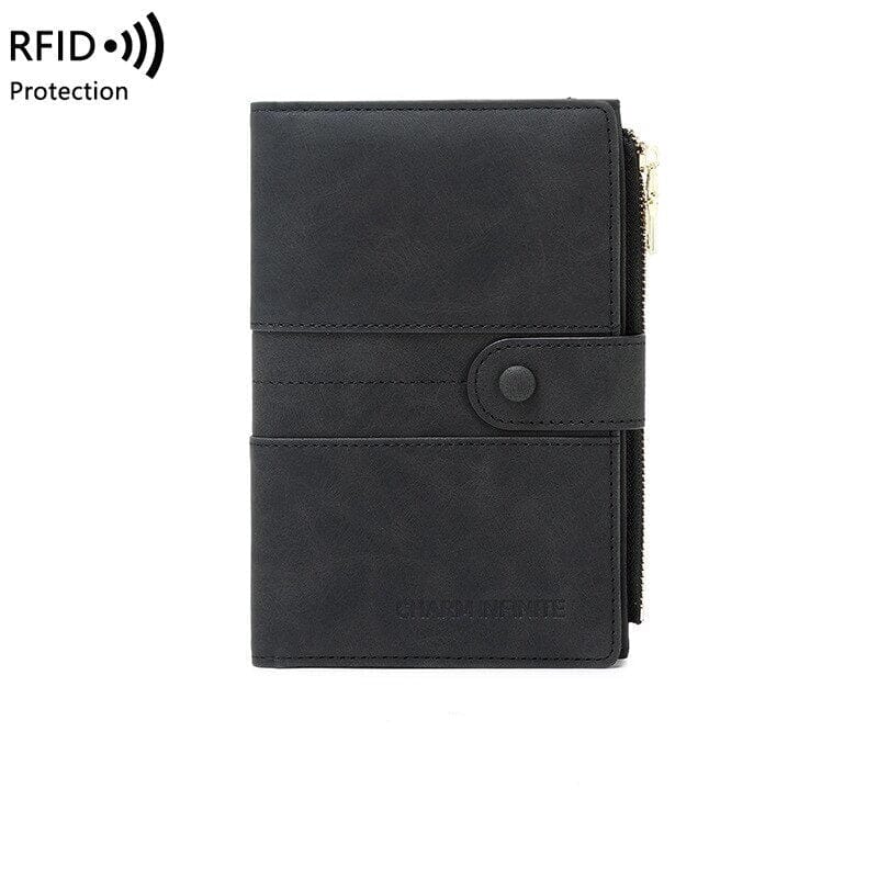 portefeuille femme voyage housse passeport anti rfid