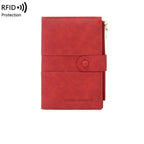 portefeuille pour femme voyage pochette passeport anti rfid