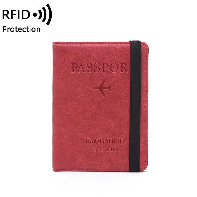 porte passeport travel wallet anti rfid