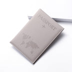 protège passeport mappemonde