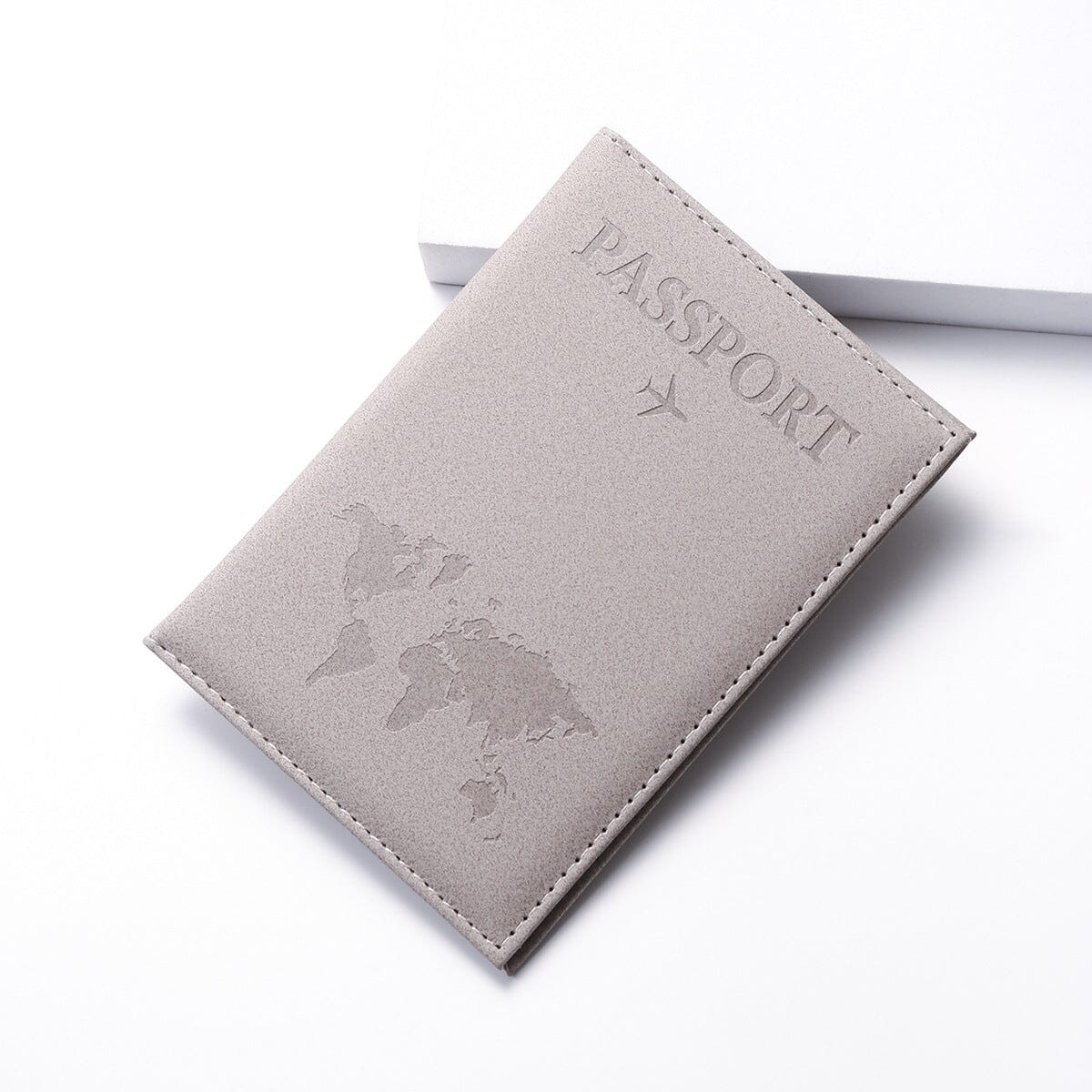 protège passeport mappemonde