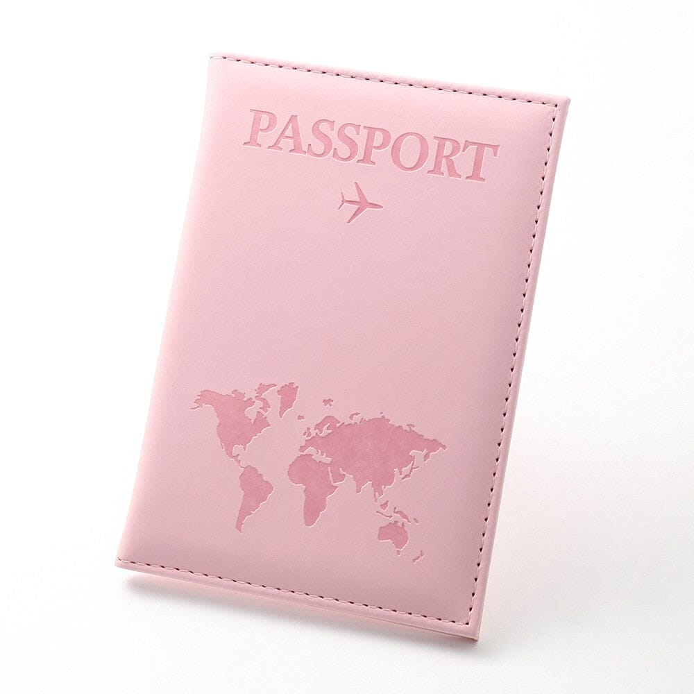 etui pour passeport mappemonde