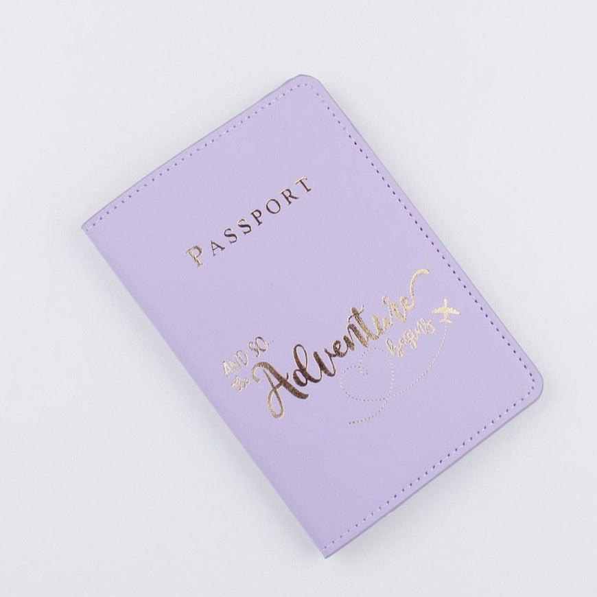 etui passeport the adventure begins