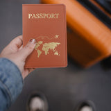 pochette passeport de voyage world trip