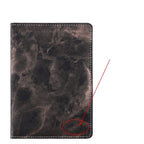 couverture passeport personnalisé avion marbre