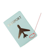housse protege passeport personnalisé gros avion