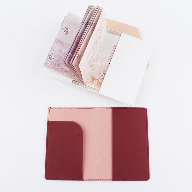 protege passeport personnalise gros avion