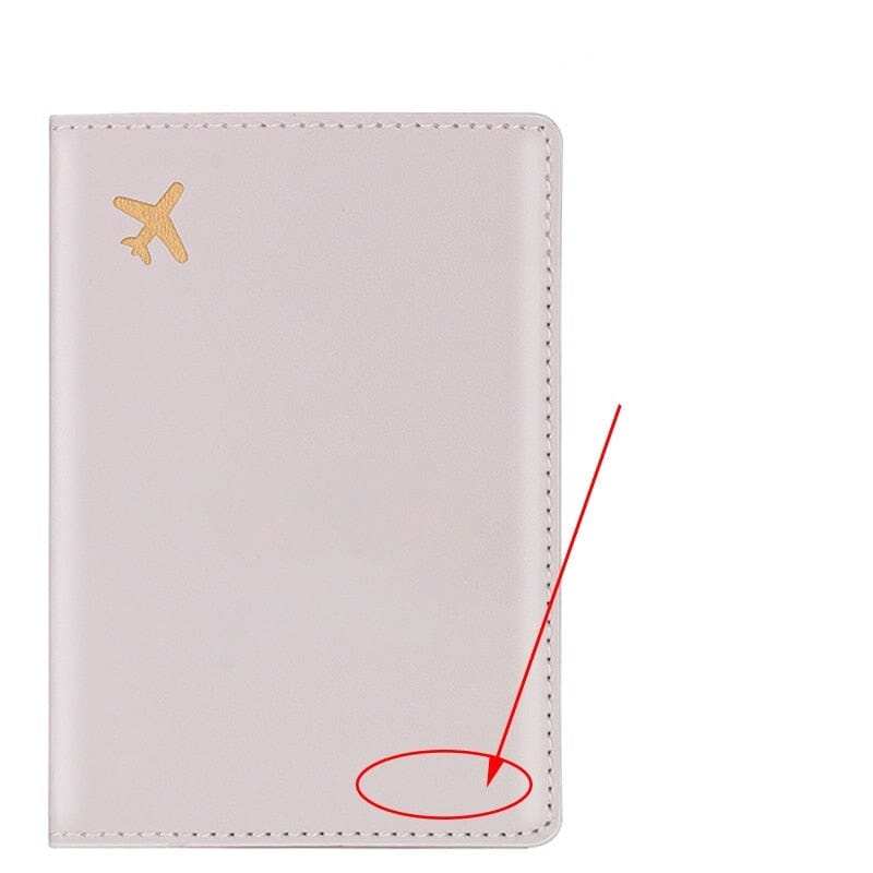 protege passeport personnalise avion petit