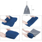 repose pieds voiture gonflable coussin avion