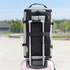 sac a dos voyage avec compartiment chaussures antivol et connecté 