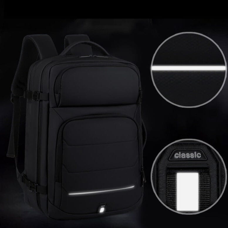 sac a dos connecte usb extensible ordinateur 17 pouces