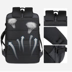 sac a dos connecte usb extensible 17 pouces voyage