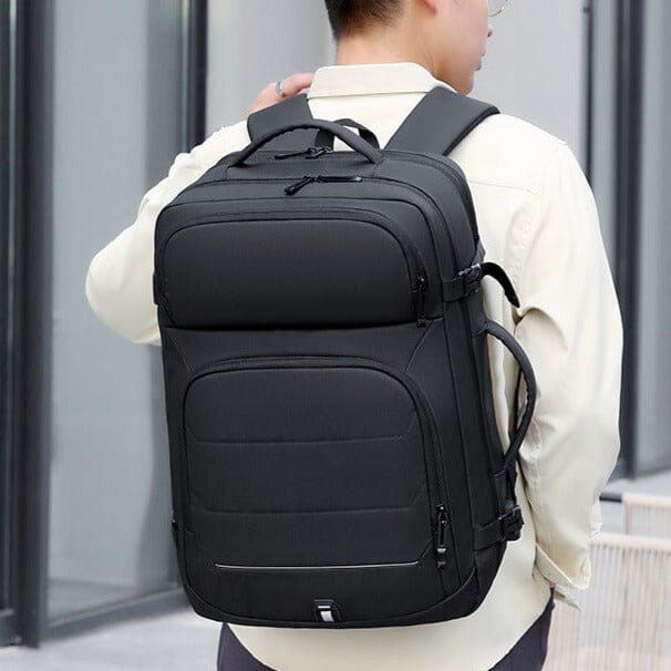 sac a dos connecté usb extensible 17 pouces