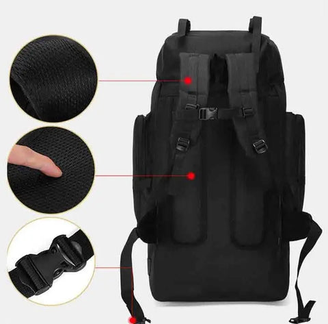 Sac Pliable Homme Sac Sport BlesMaller 130L - Grand Sac Voyage Pliable Avec Compartiment Chaussures Sac équipement Sportif Molle Sac Pliable Homme Sac Sport BlesMaller 130L - Grand Sac Voyage Pliable Avec Compartiment Chaussures Sac équipement Sportif Molle