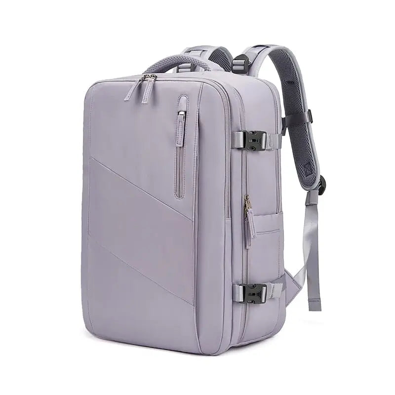 Sac à Dos De Voyage Extensible 30x15x40 Cm - Bagage Cabine Avion + Compartiment PC 17.3" - Résistant Et Confortable